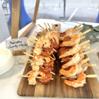 Prestation de juin 2025 - brochettes crevette chorizo