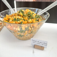 Prestation de septembre 2025 - salade pois-chiches potimarron épinards