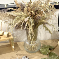 Prestation d'octobre 2025 - déco fleurs séchées
